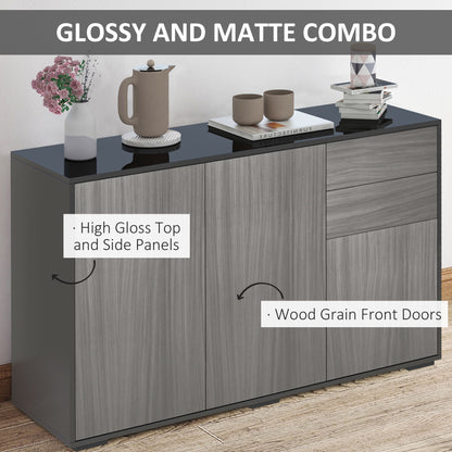 Modern kitchen sideboard storage cabinet
