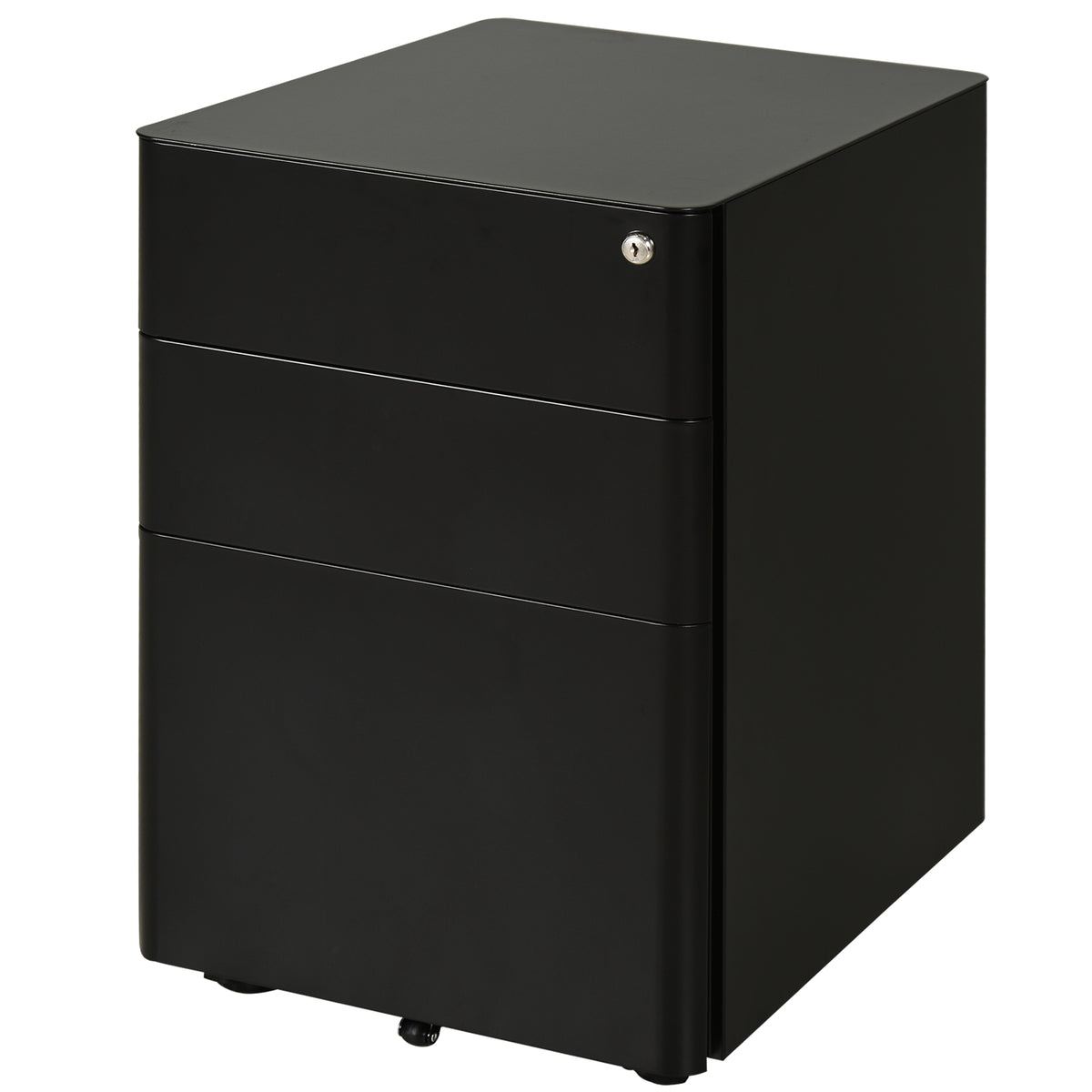 Mobile Filing Cabinet 3 Drawer with Wheels
