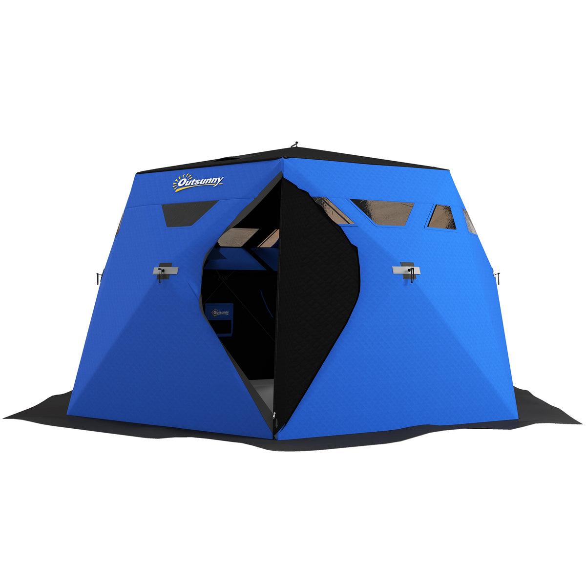 Refugio pop-up aislado para pesca sobre hielo para 4 personas