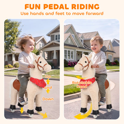 Caballo mecedor interactivo para niños con sonidos