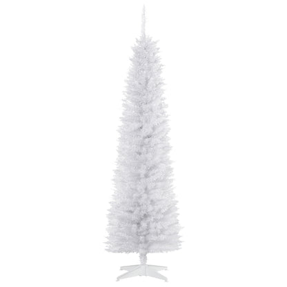 Pino de Navidad artificial delgado estilo lápiz 6 pi