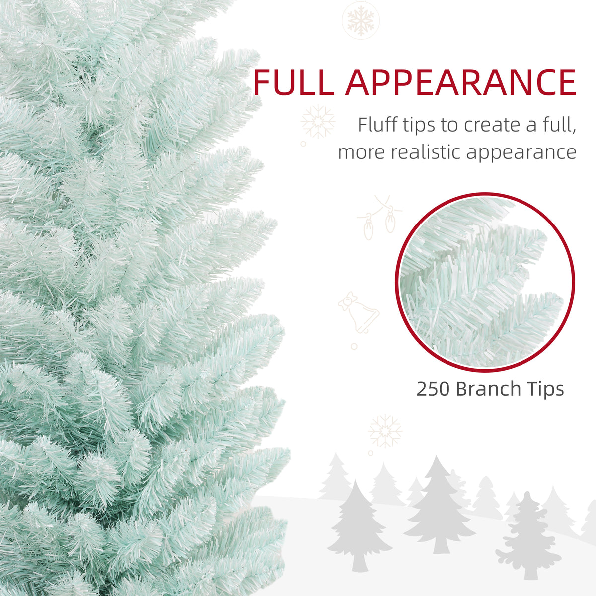 Slim Pencil Artificial Christmas Tree
