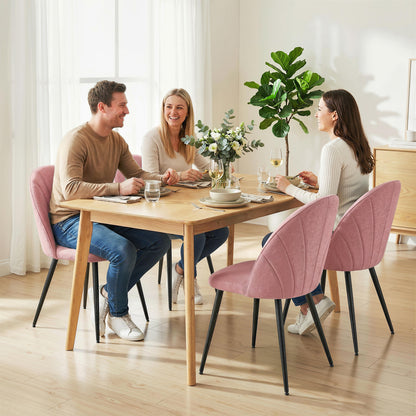 Dining chairs upholstered set of 4