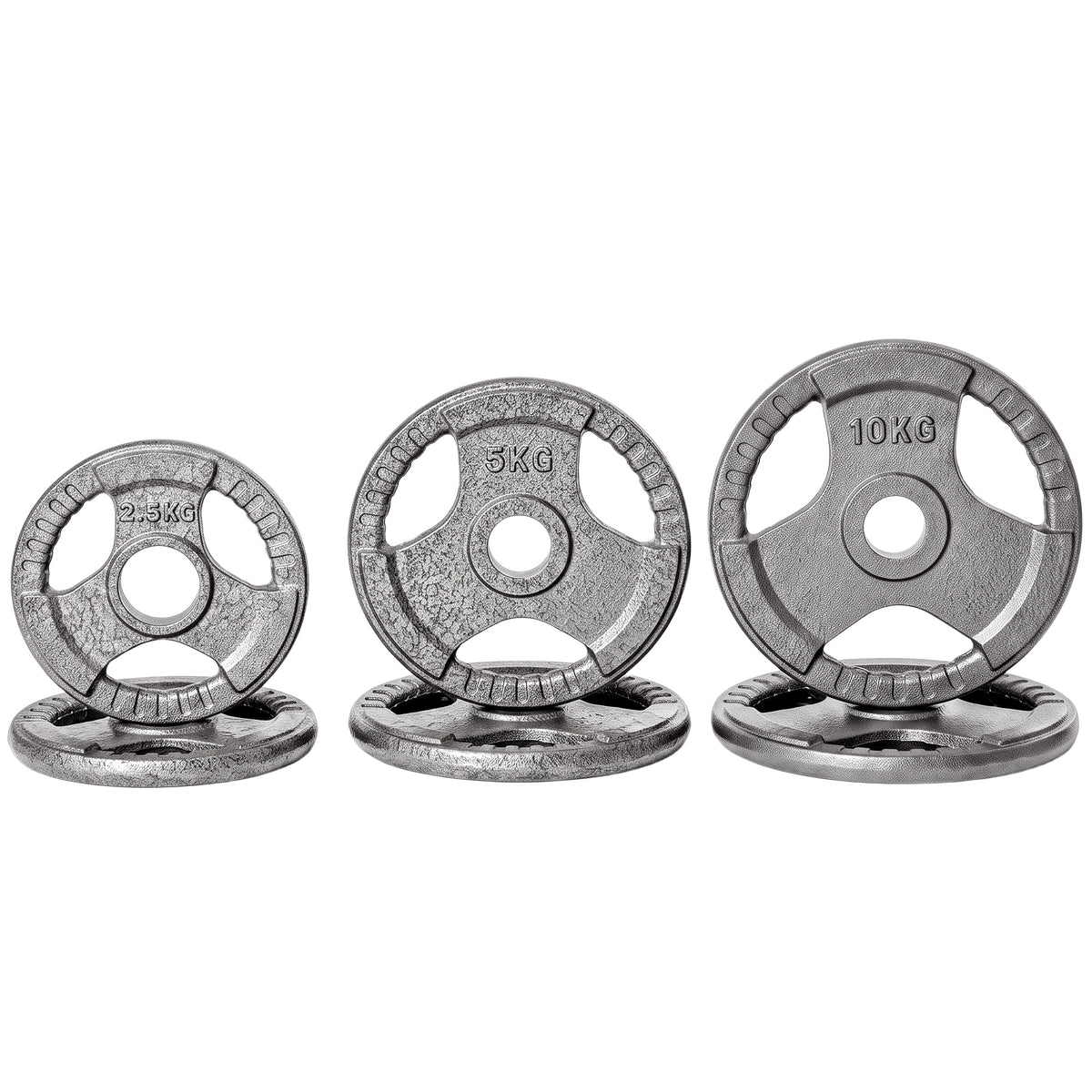 Grip Weight Plate Set for Strength Training — Set of 6