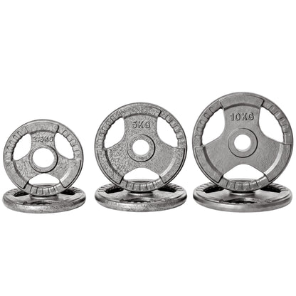 Grip Weight Plate Set for Strength Training — Set of 6