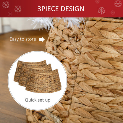Water Hyacinth Woven Christmas Tree Collar