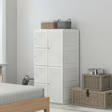 Armario plegable con 5 compartimentos