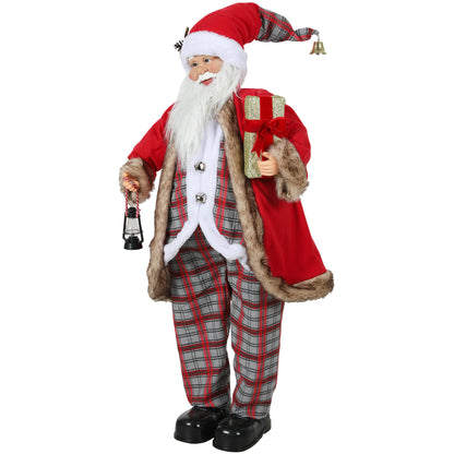 Papá Noel animado, cantante y bailarín, 120 cm
