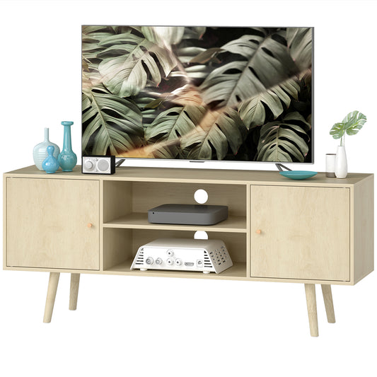 Mueble de TV con almacenamiento y estantes