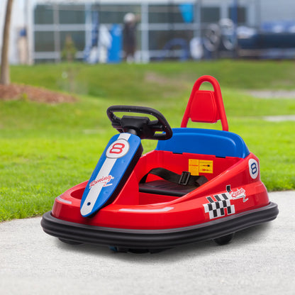 Electric Bumper Car for Toddlers 6V 360° Spin