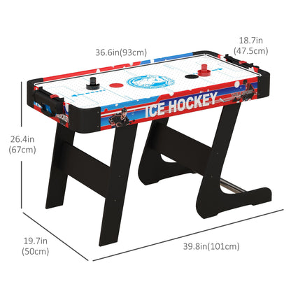 Mesa de hockey de aire plegable