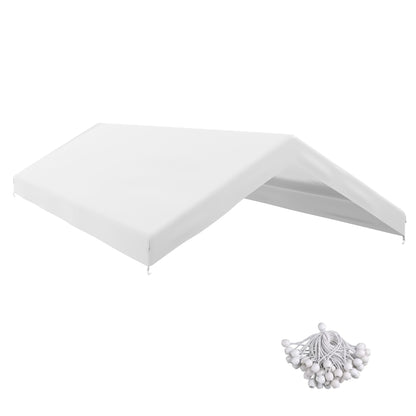 Carport Replacement Canopy 10 x 20 ft UV