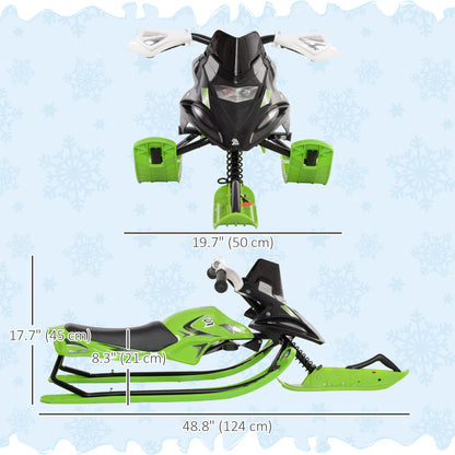 Trineo para niños con asiento acolchado