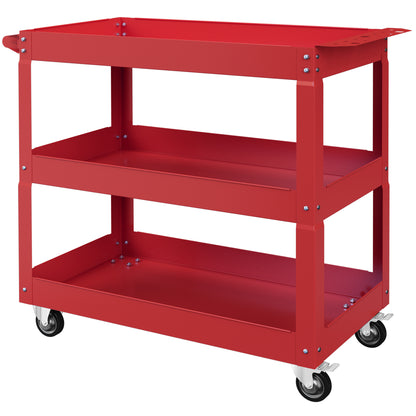 3-Tier Rolling Heavy Duty Utility Tool Cart