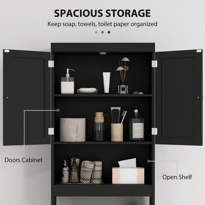 Mueble de almacenamiento para baño sobre el inodoro