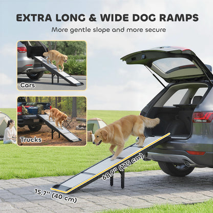 Rampa plegable para perros para coche