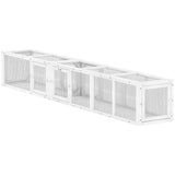 Outdoor Cat Tunnel Modular 8 Doors 98 Inch
