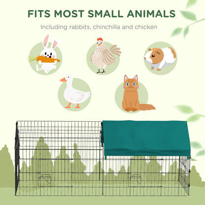 Large alloy steel small animal cage with roof