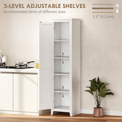 Armario despensa de cocina 5 estantes puerta de granero 170cm