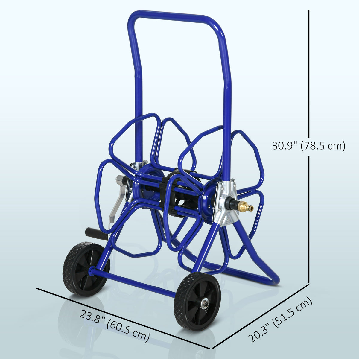 Hose Reel Cart 98 ft — polypropylene