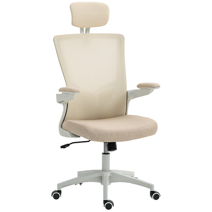 Ergonomic office chair with adjustable lumbar support