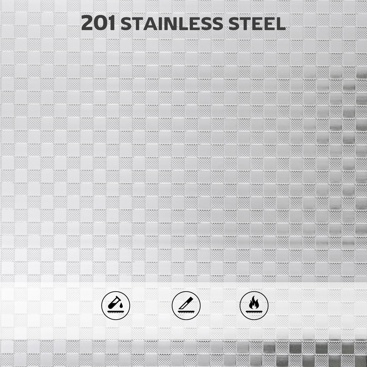 4-Tier Stainless Steel Rolling Utility Cart