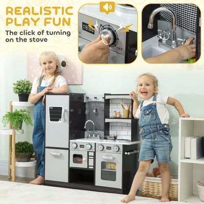 Kids play kitchen with accessories and sounds