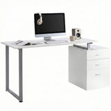 Computer Desk Removable Drawers 47 inches