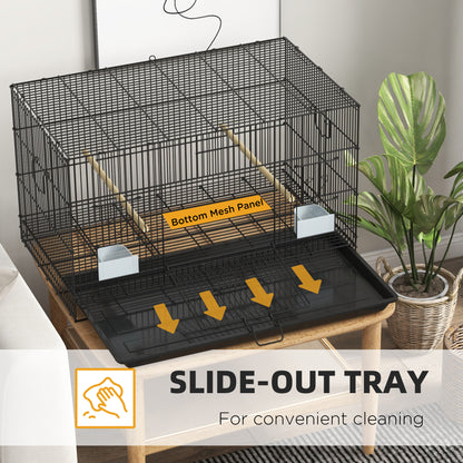 Large steel bird cage