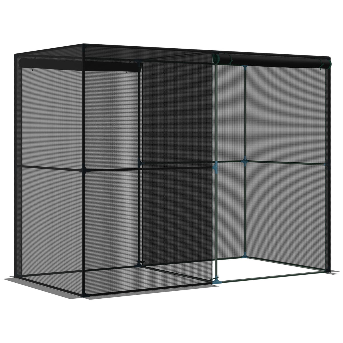 Serre jardin extérieure robuste 287x120x185 cm