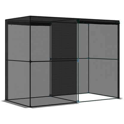Serre jardin extérieure robuste 287x120x185 cm