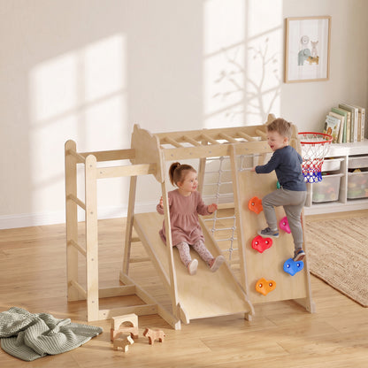 7-in-1 Kids Montessori Jungle Gym