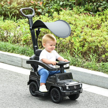 Mercedes G350 Push Car 3-in-1 with horn and steering