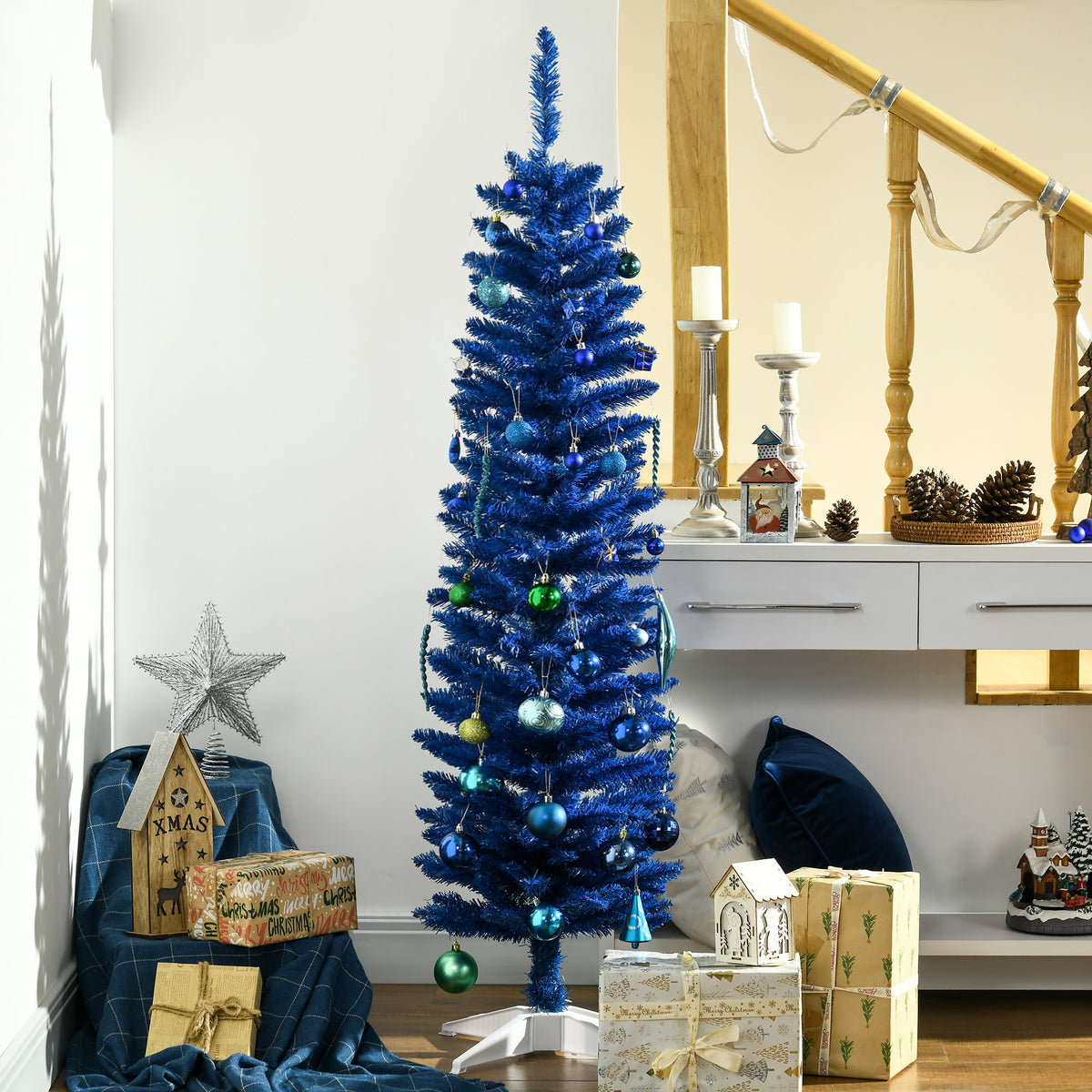 Artificial Pencil Christmas Tree 6 ft