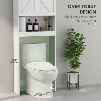 Mueble de almacenamiento para baño sobre el inodoro