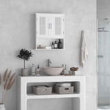 Armario de baño de pared moderno con puertas