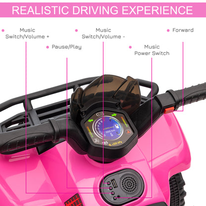 6V Kids Electric ATV Quad Ride-On Four-Wheeler