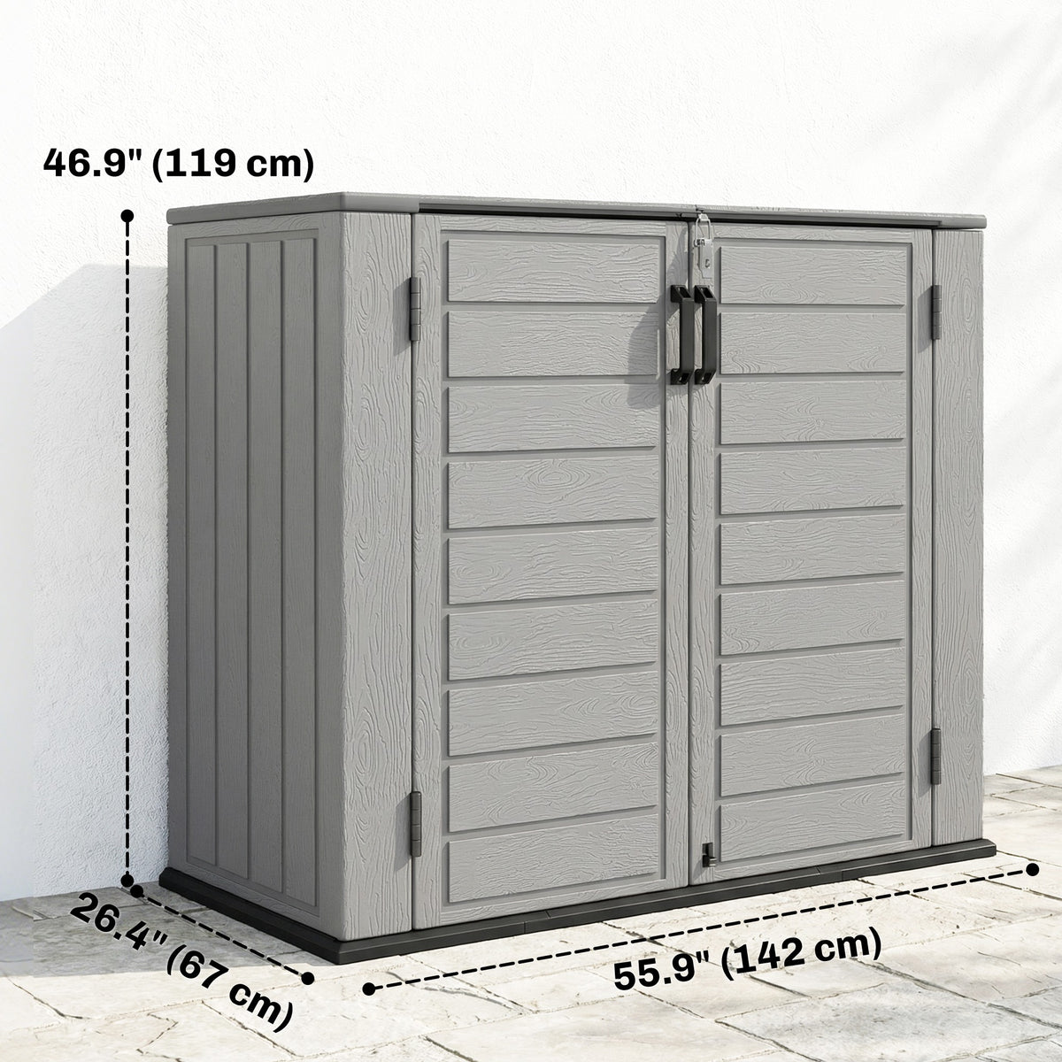 Plastic Outdoor Storage Shed