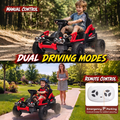 24V Electric Ride-On Car for Kids with Remote Control