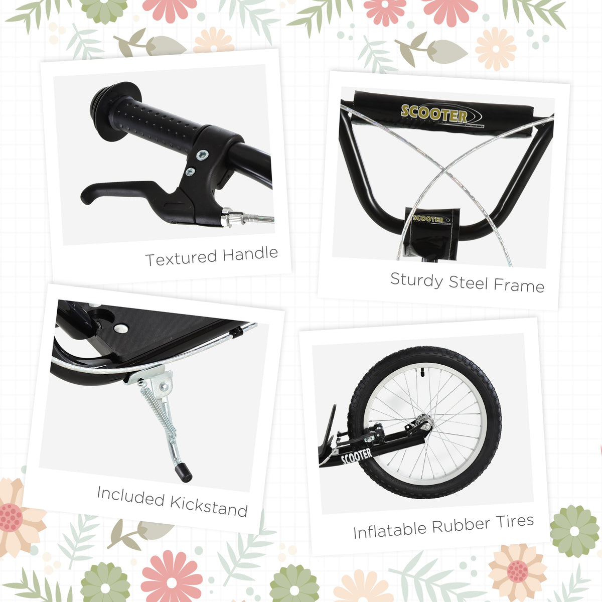 Kids Kick Scooter for 5 Plus Years