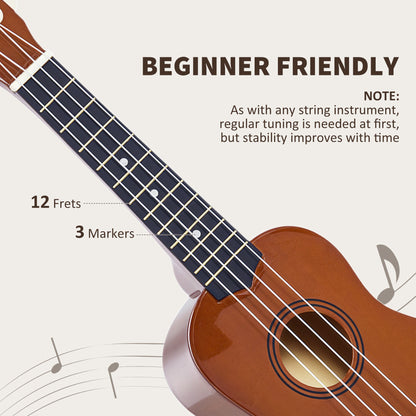 53 cm Birch Wood Ukulele