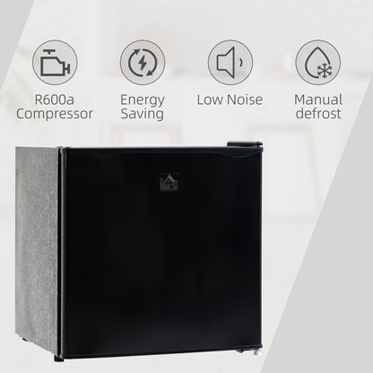 Compact upright freezer 1.1 cu ft with reversible door