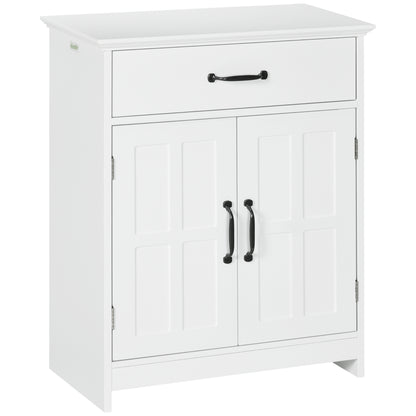 Bathroom floor cabinet with drawer