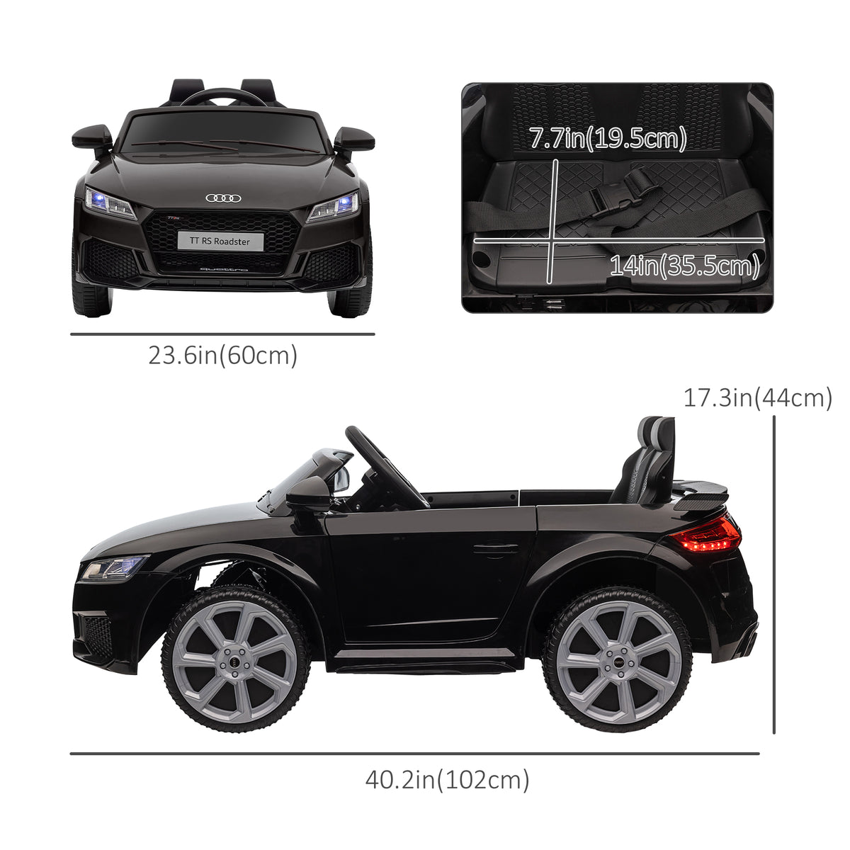 Kids Electric Ride-On Car 6V with Remote Control