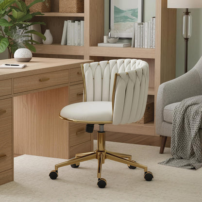Office Chair Woven Back Adjustable Height