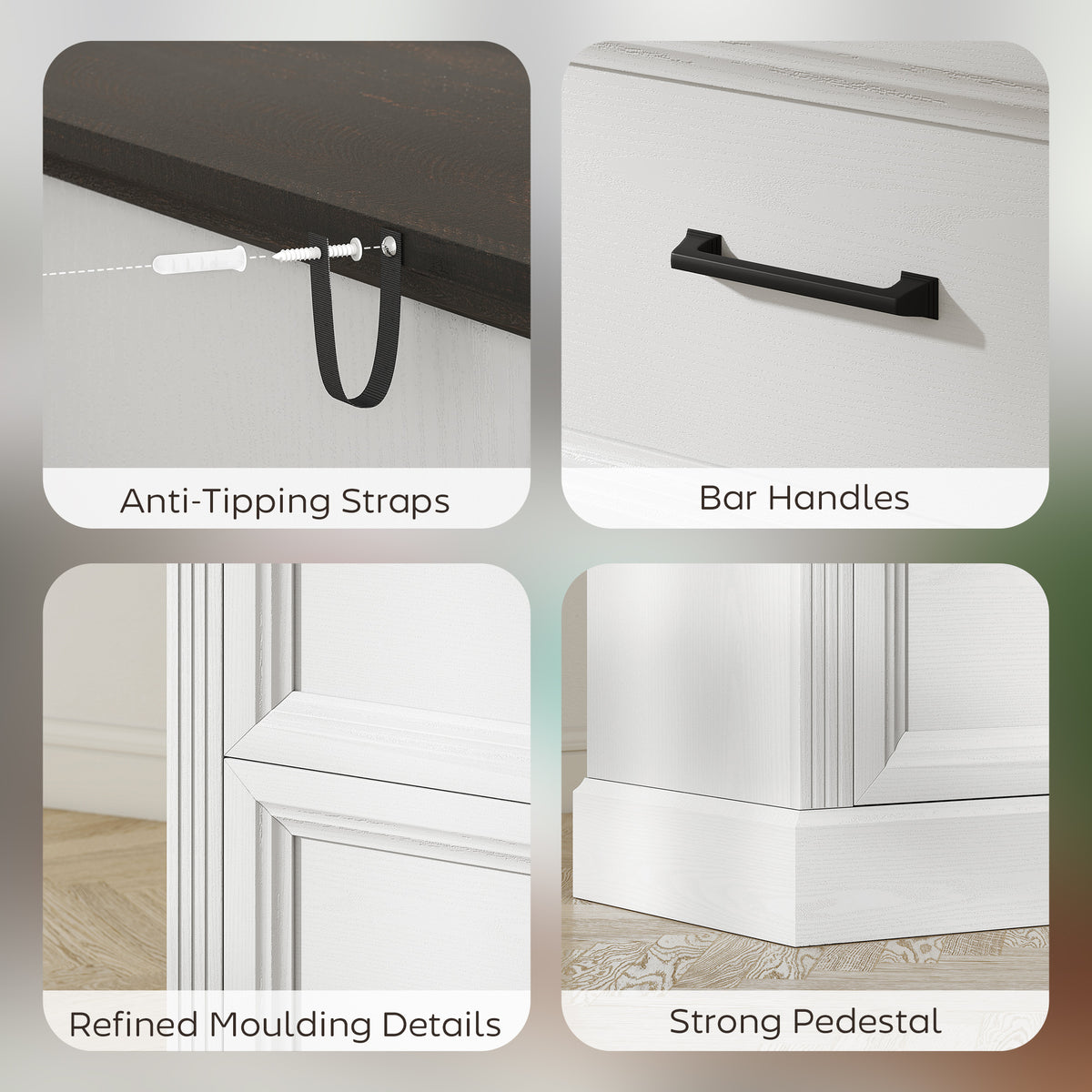 Lateral filing cabinet farmhouse style