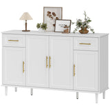 Modern Buffet Cabinet with Soft-Close Doors 140 cm