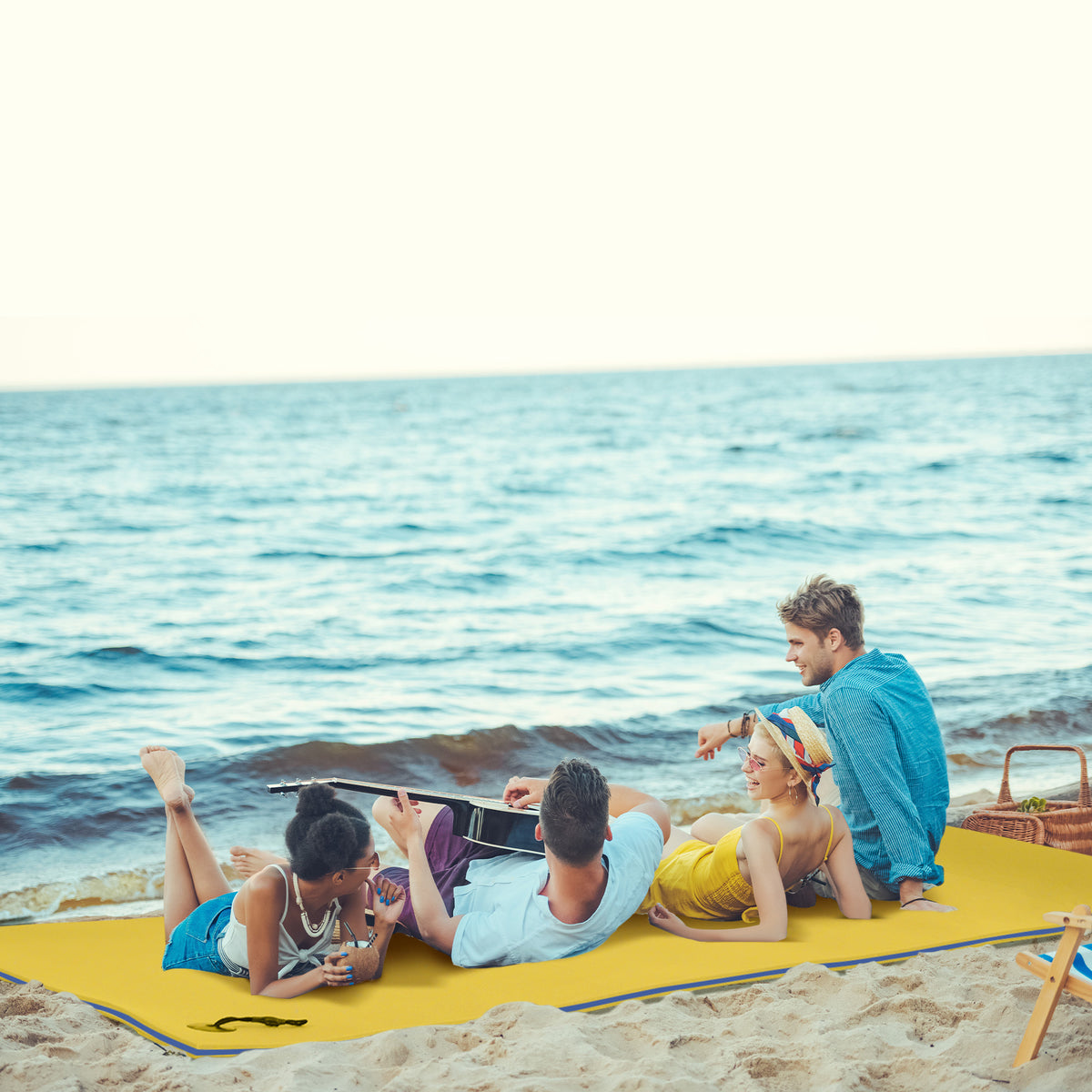 Alfombra flotante de espuma XPE para lago y piscina