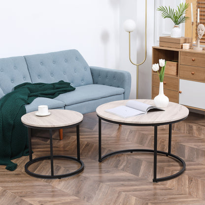 Nesting Coffee Table Set — Set of 2