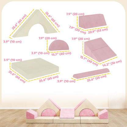 Modular Kids Play Couch — Set of 12